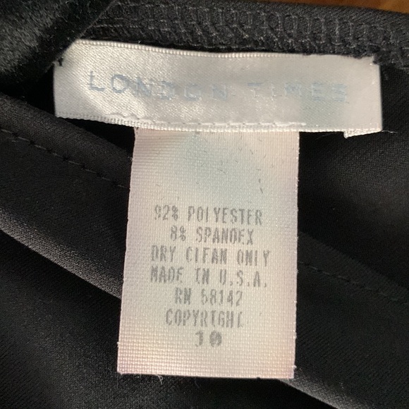 NWT🎆Great for any occasion🎆. London Times black Dress size 11 - Picture 3 of 8